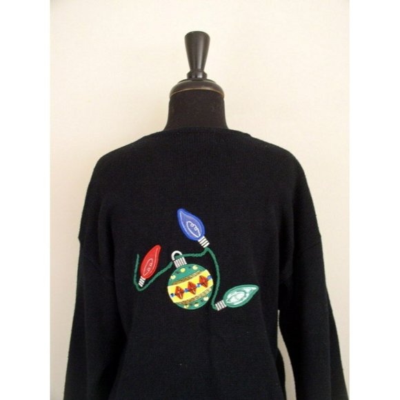 Vintage Mandal Bay Womens Ugly Christmas Sweater - Picture 6 of 7
